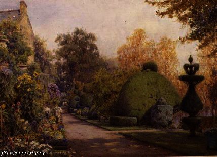 The Yew Walk — Ernest Arthur Rowe