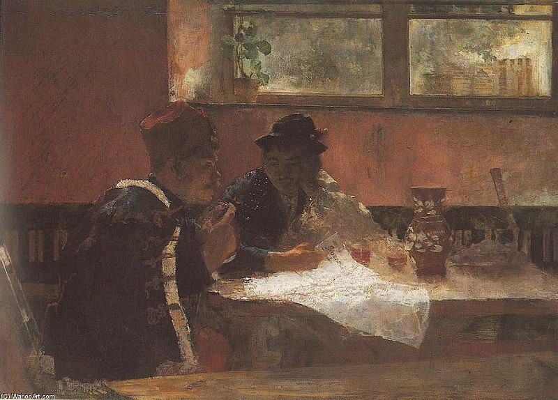 The Troubles Of The Country — Simon Hollósy