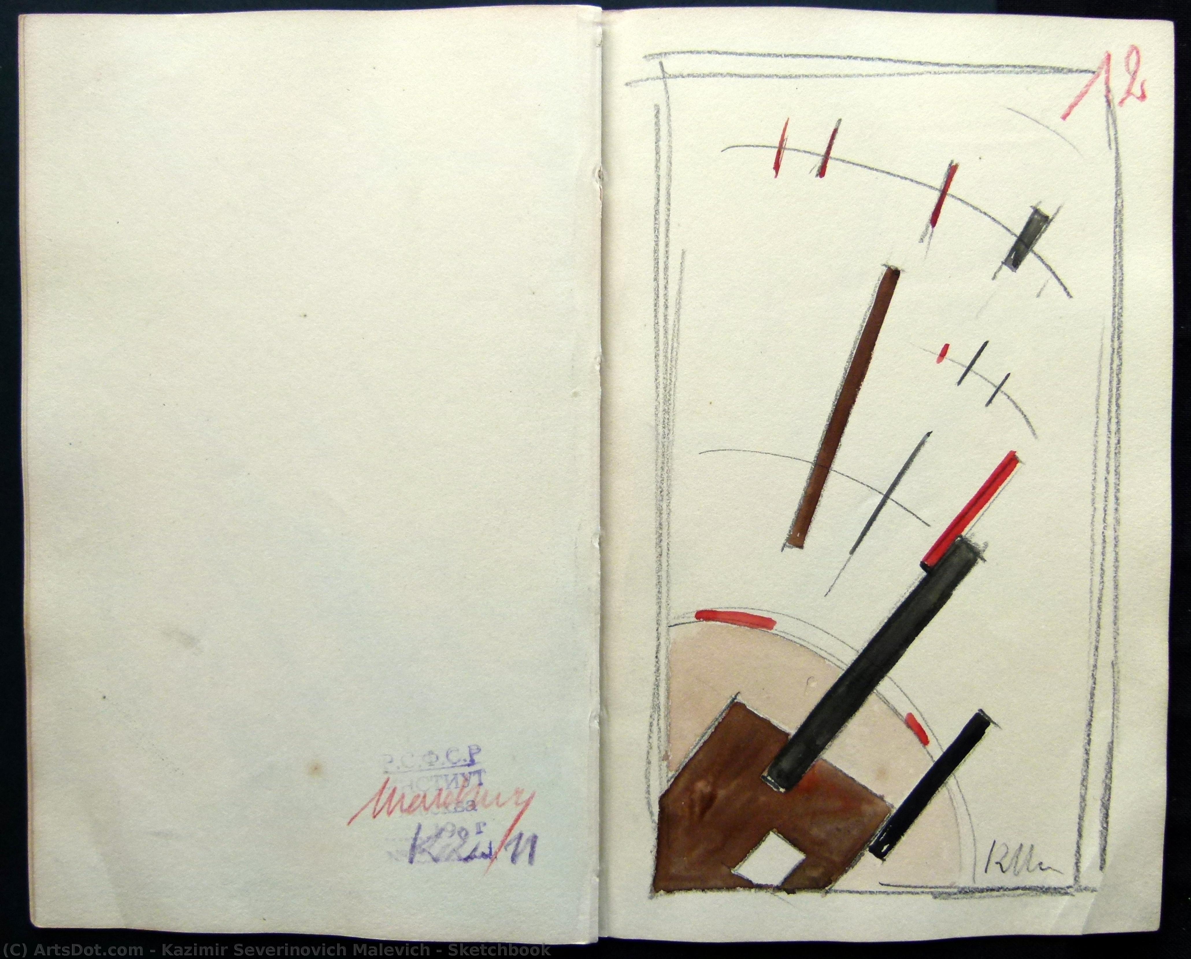 Sketchbook — Kazimir Malevich