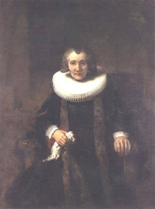 Retrato De Margarita De Geer, Esposa De Jacob Trip — Rembrandt Van Rijn