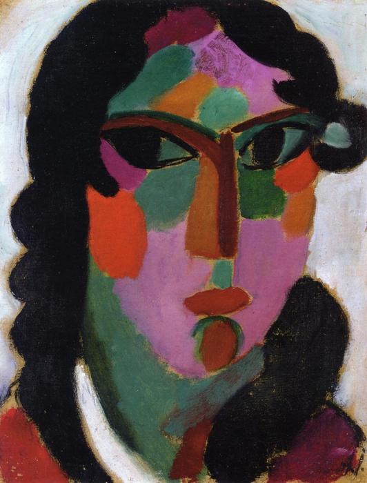 Head Of A Girl — Alexej Von Jawlensky