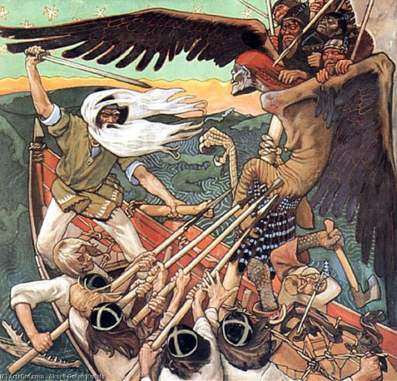 The Defense Of The Sampo — Akseli Gallen-kallela