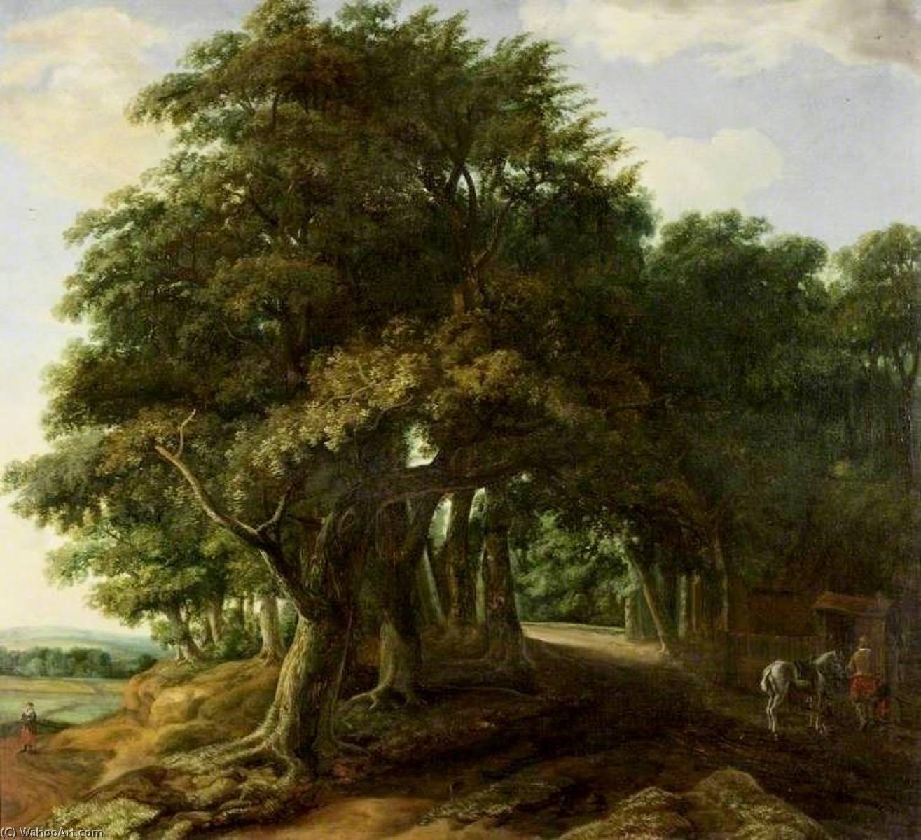 Landscape The Edge Of A Wood — Philips De Koninck