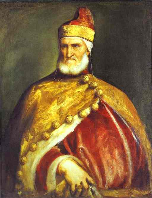 Portrait Of Doge Andrea Gritti — ティツィアーノ