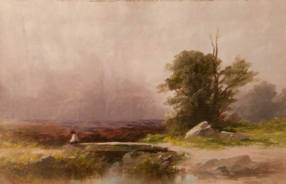 Boy Fishing — George Shaw