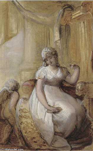 A Lady At Her Toilet — Richard Cosway