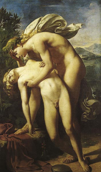 The Death Of Hyacinthus — Merry-joseph Blondel