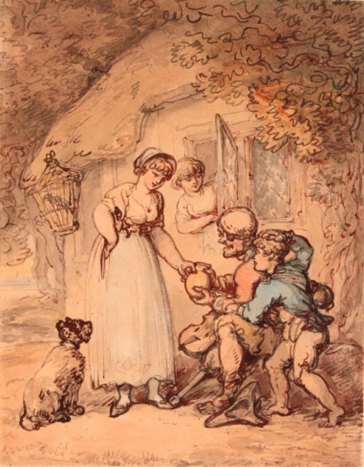 Charity — Thomas Rowlandson