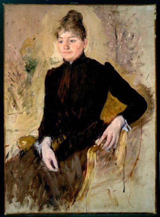 Portrait Of A Woman — Mary Stevenson Cassatt