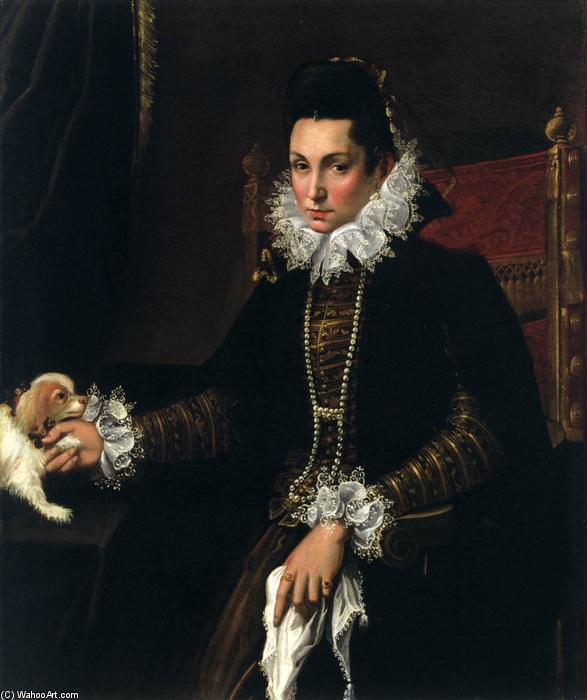 Portrait Of Ginevra Aldrovandi Hercolani As Widow — Lavinia Fontana