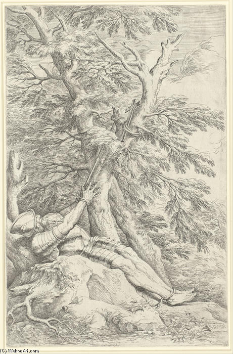 Saint William Of Maleval 1 — Salvator Rosa