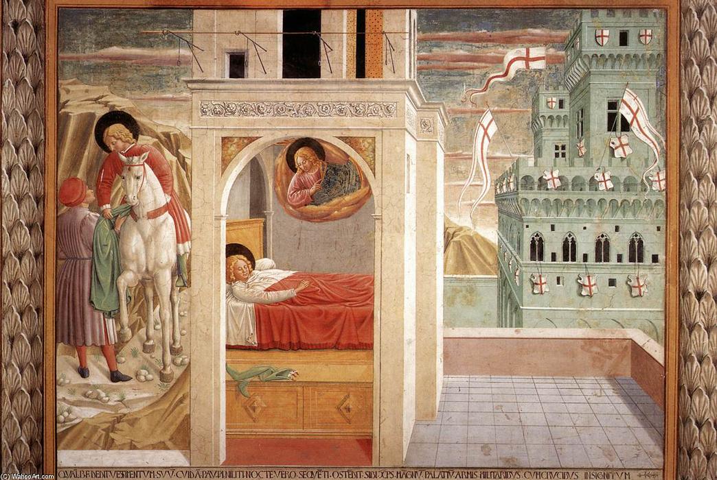 Scenes From The Life Of St Francis (scene 2, North Wall) — Benozzo Gozzoli