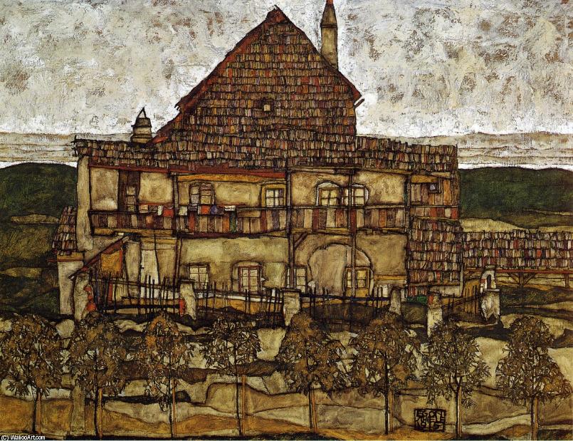 House With Shingles — Шиле