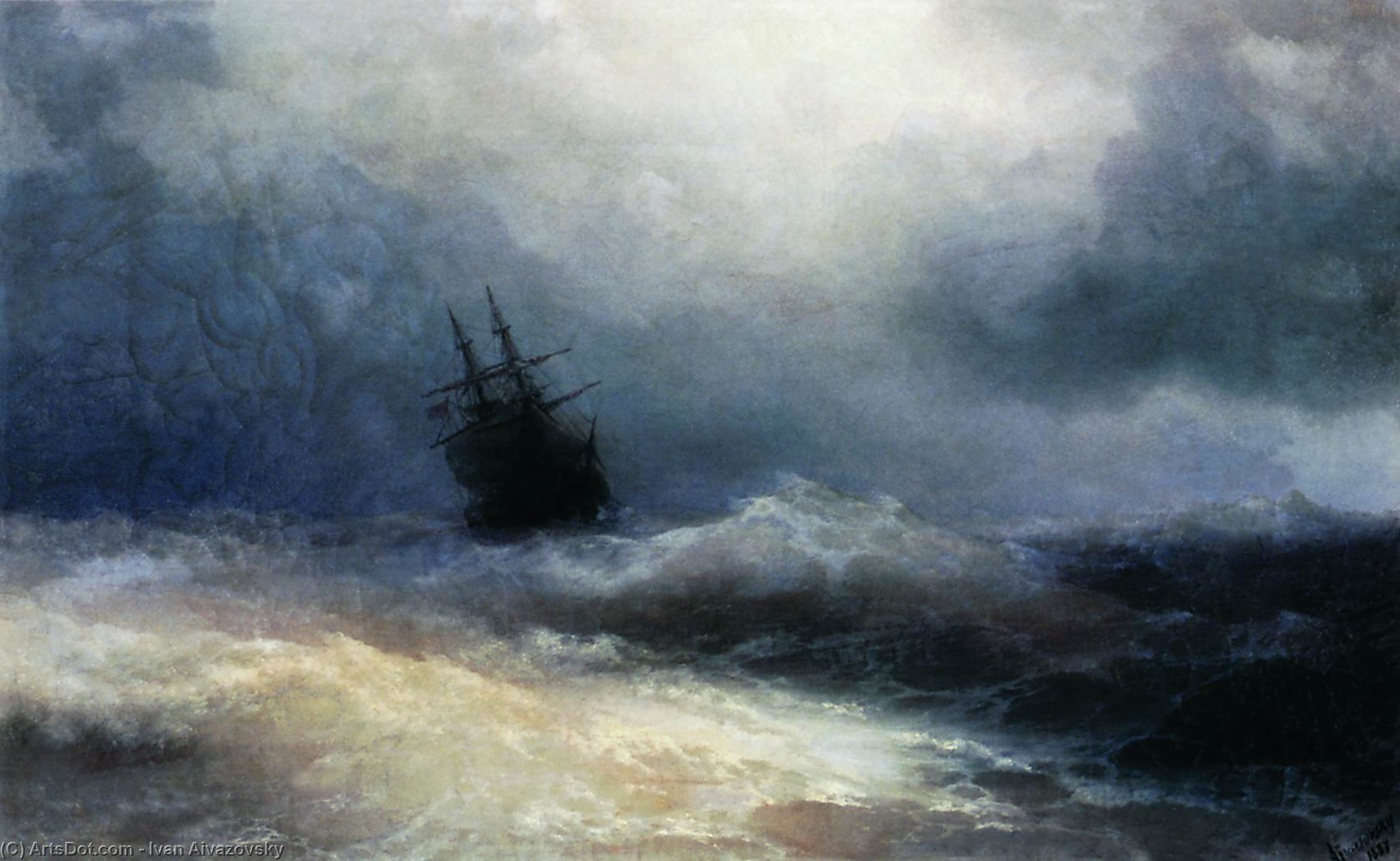 Ship In A Storm — アイヴァゾフスキー