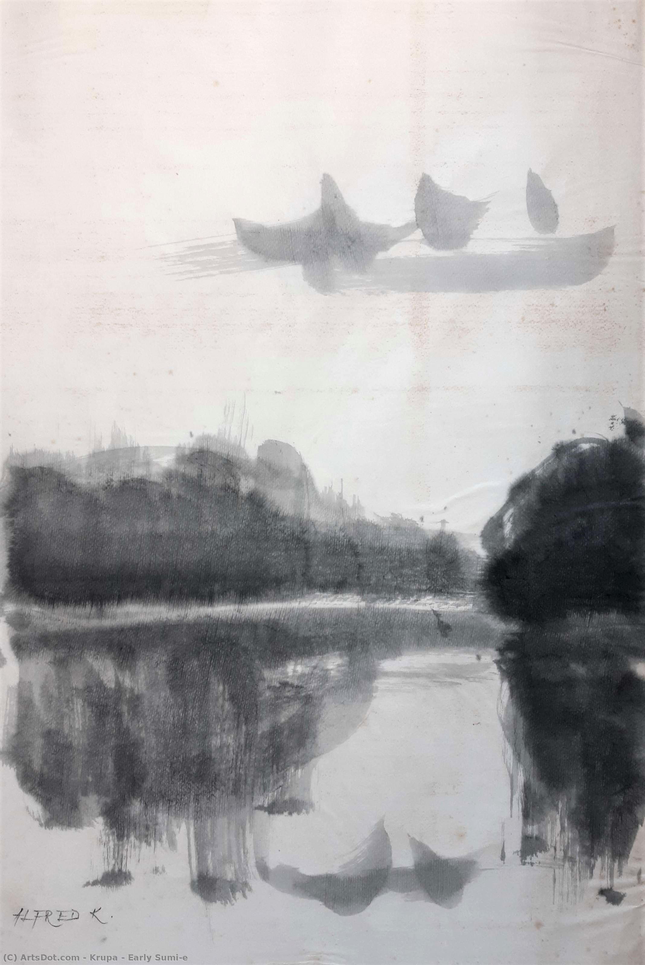 Early Sumi-e — Alfred Freddy Krupa