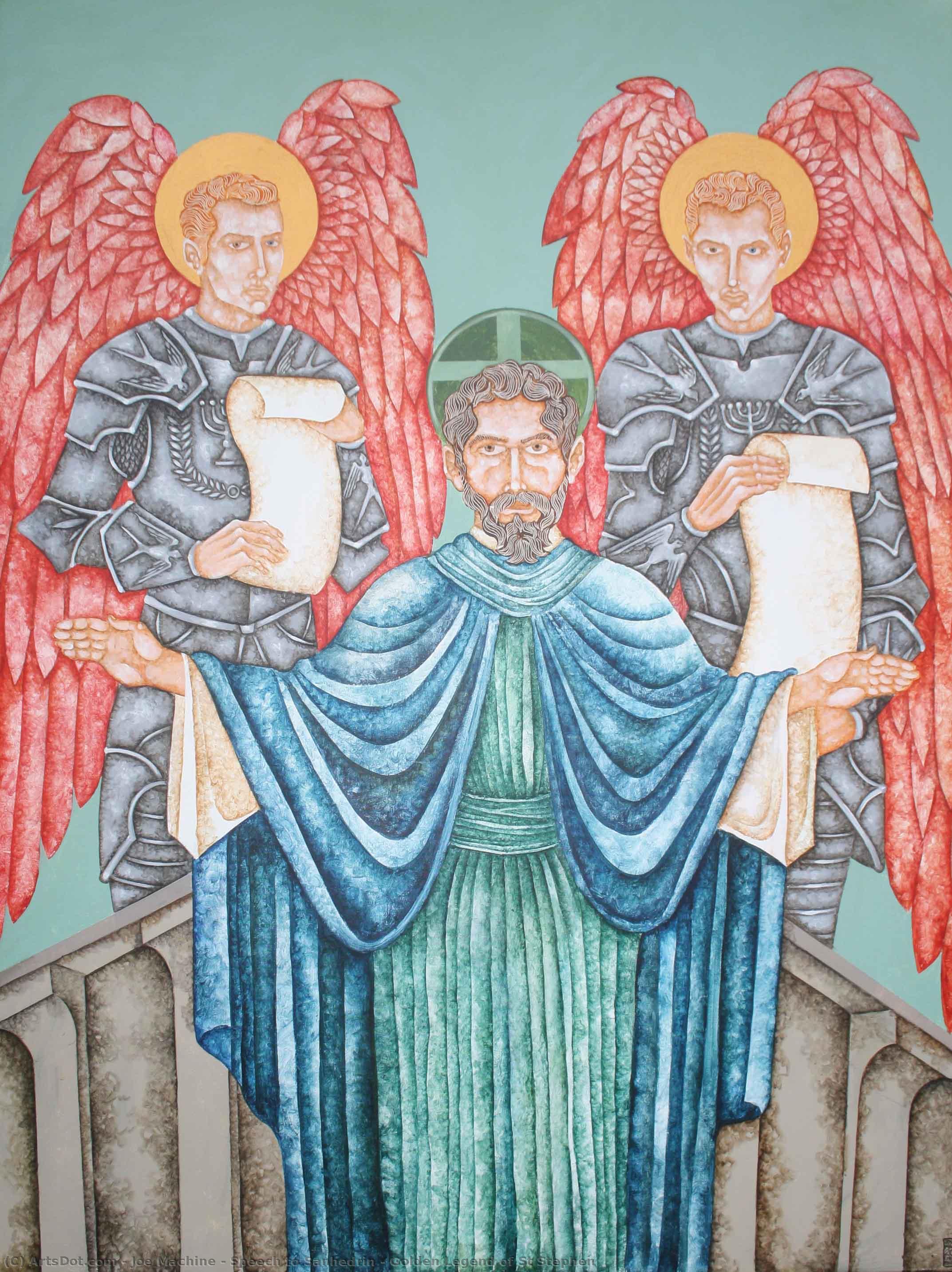 Speech To Sanhedrin - Golden Legend Of St Stephen — Joseph Stokes
