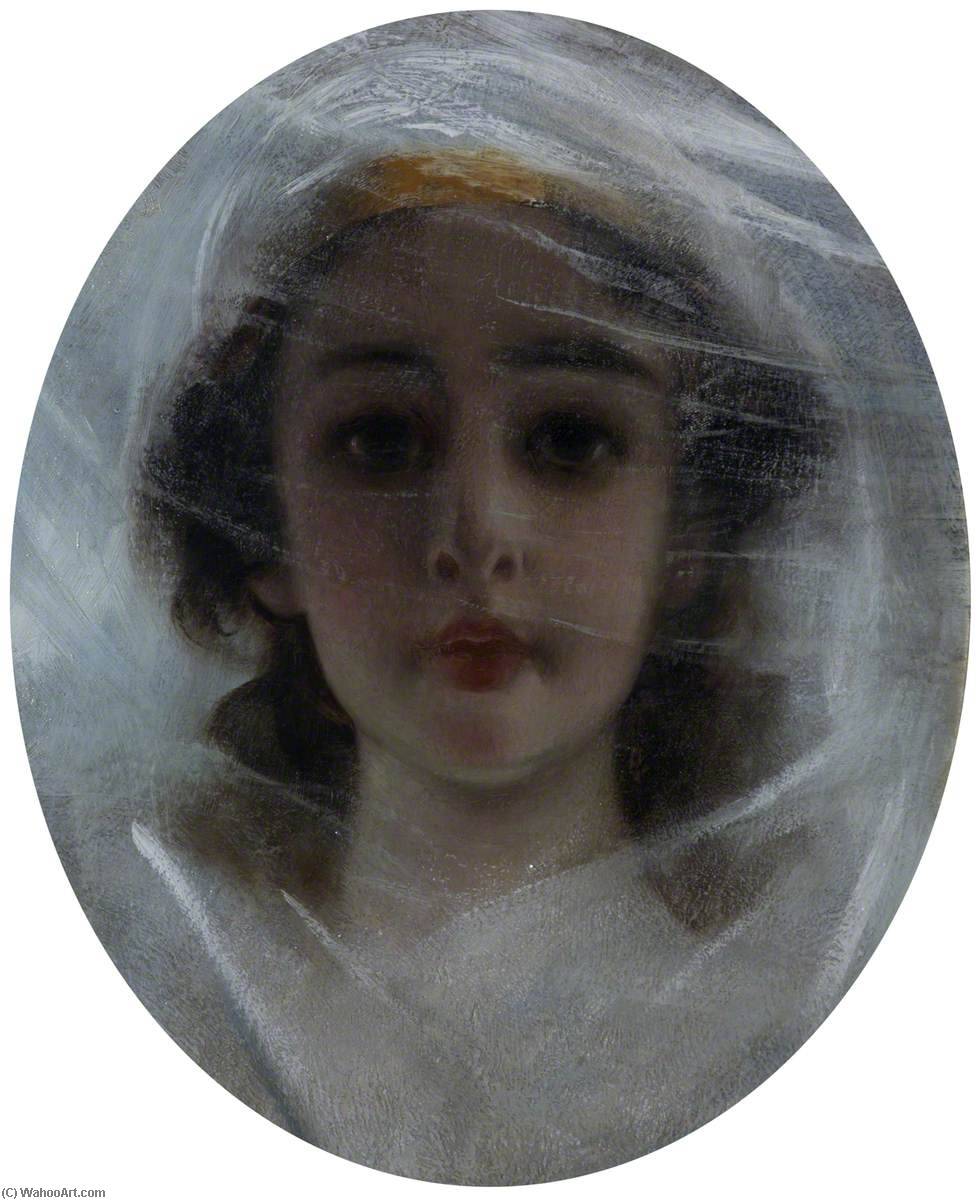 Girl In A Pink Veil — Jules Bastien-lepage