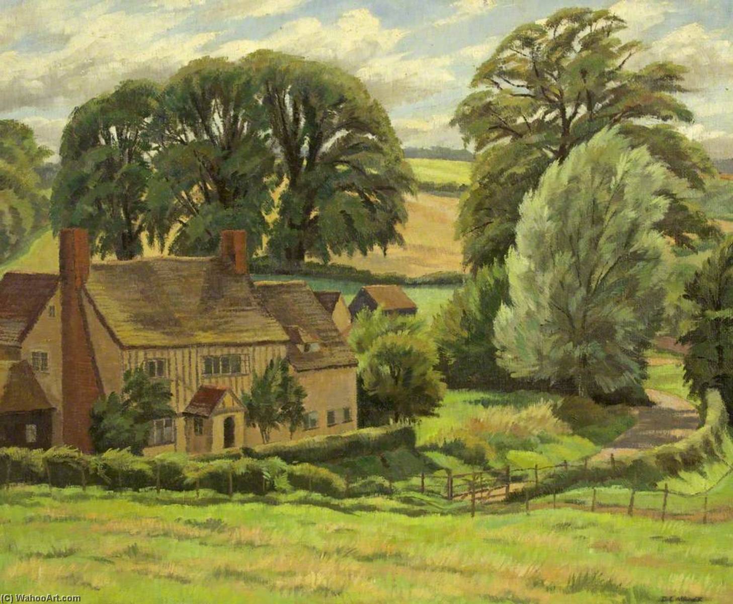 A Suffolk Farm — Donald Ewart Milner