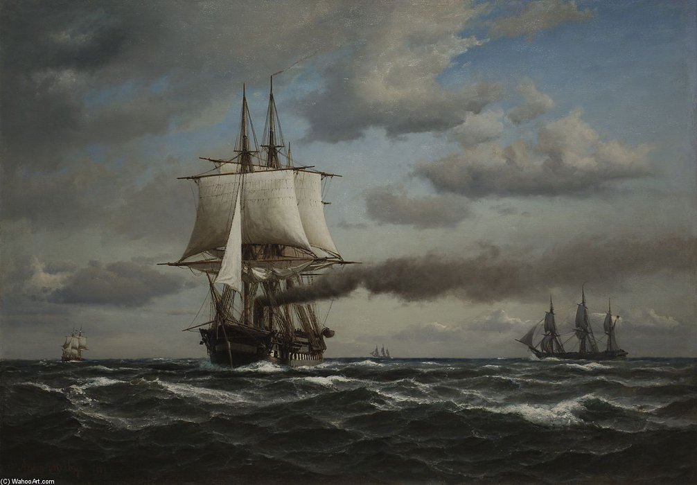 Jylland — Anton Melbye (daniel Herman Anton Melbye)