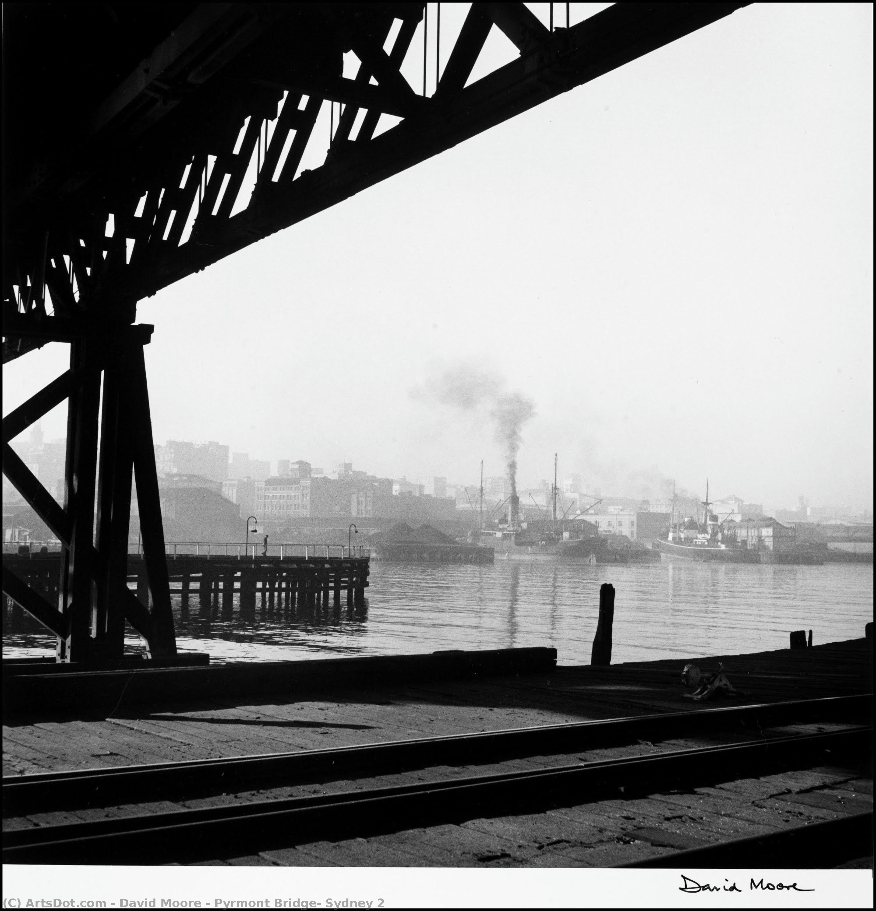 Pyrmont Bridge, Sydney 2 — David Moore