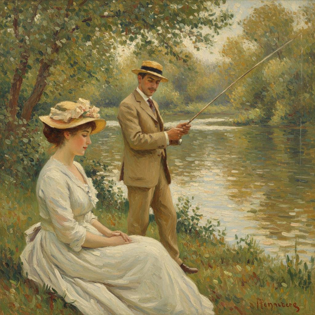 L'éclat De L'instant: A Solitary Reverie By The Riverbank — Marc Duvallier