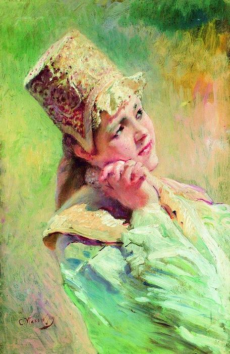 Boyaryshnya (9) — Konstantin Yegorovich Makovsky