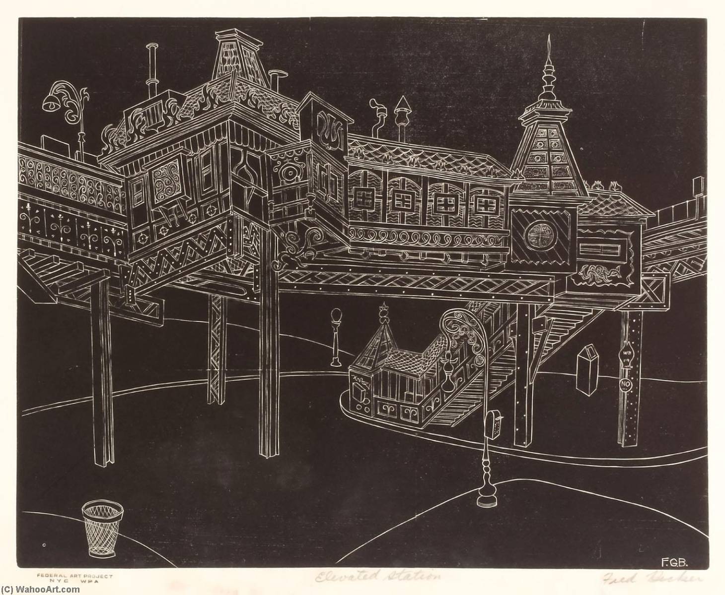 Elevated Station — Fred Becker