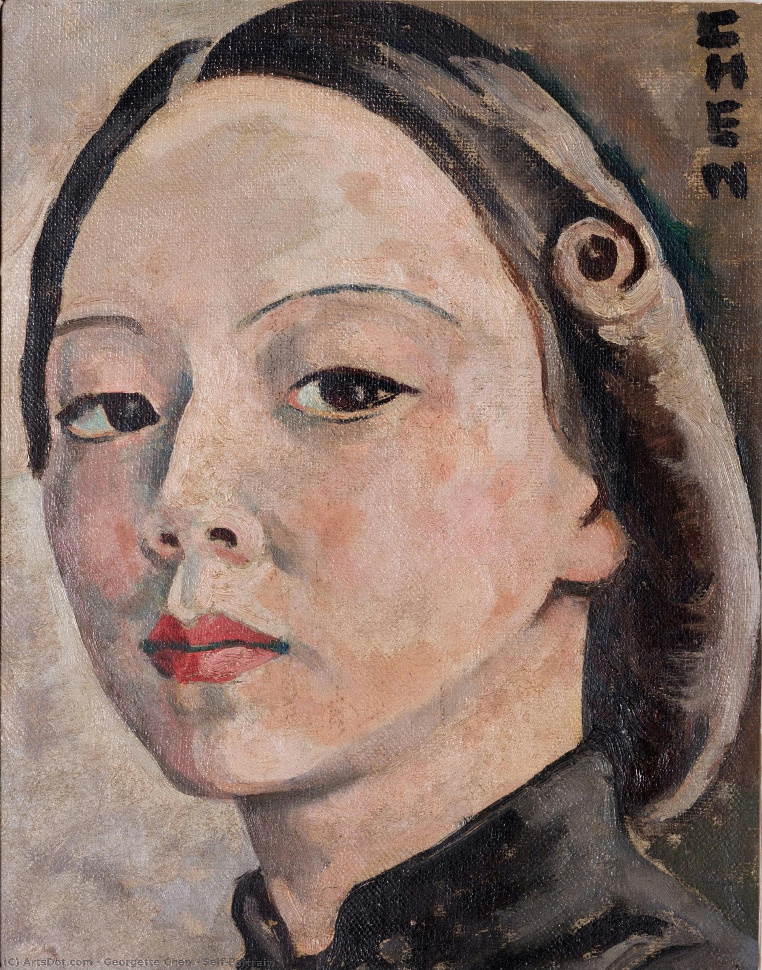 Self-portrait — Georgette Chen
