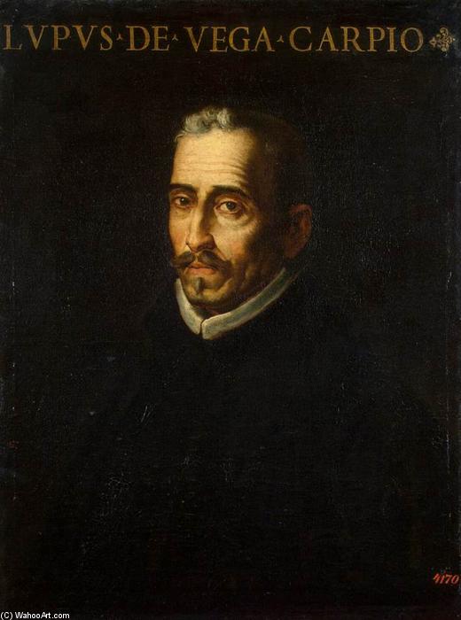Portrait Of Félix Lope De Vega — Luis Tristán De Escamilla