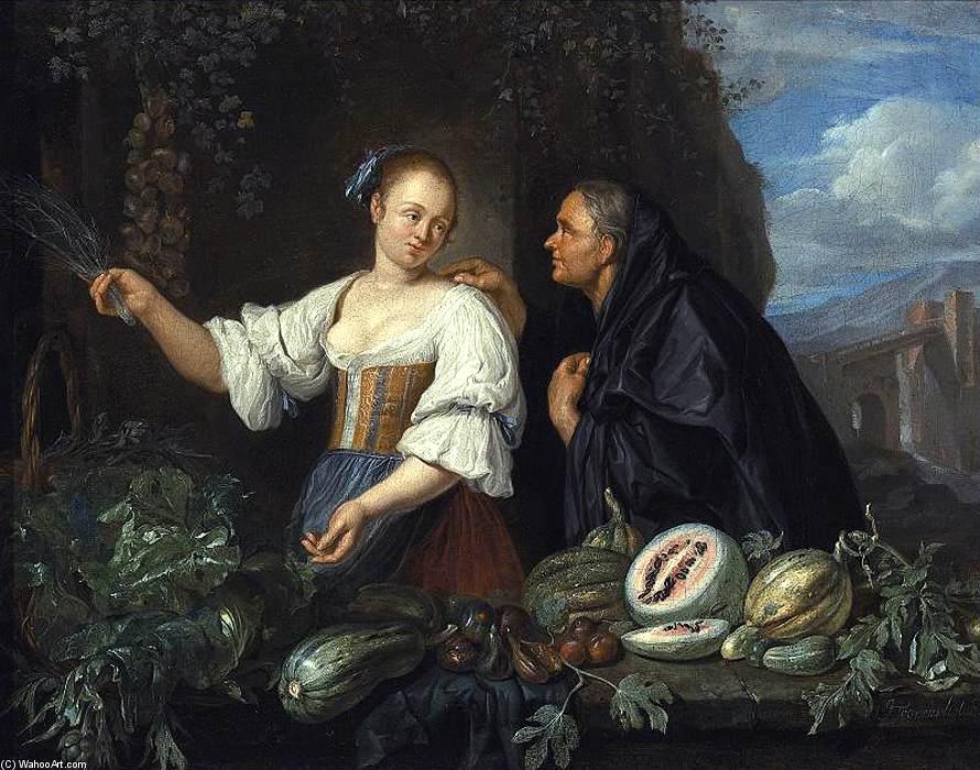 A Vegetable Seller — Jacob Toorenvliet