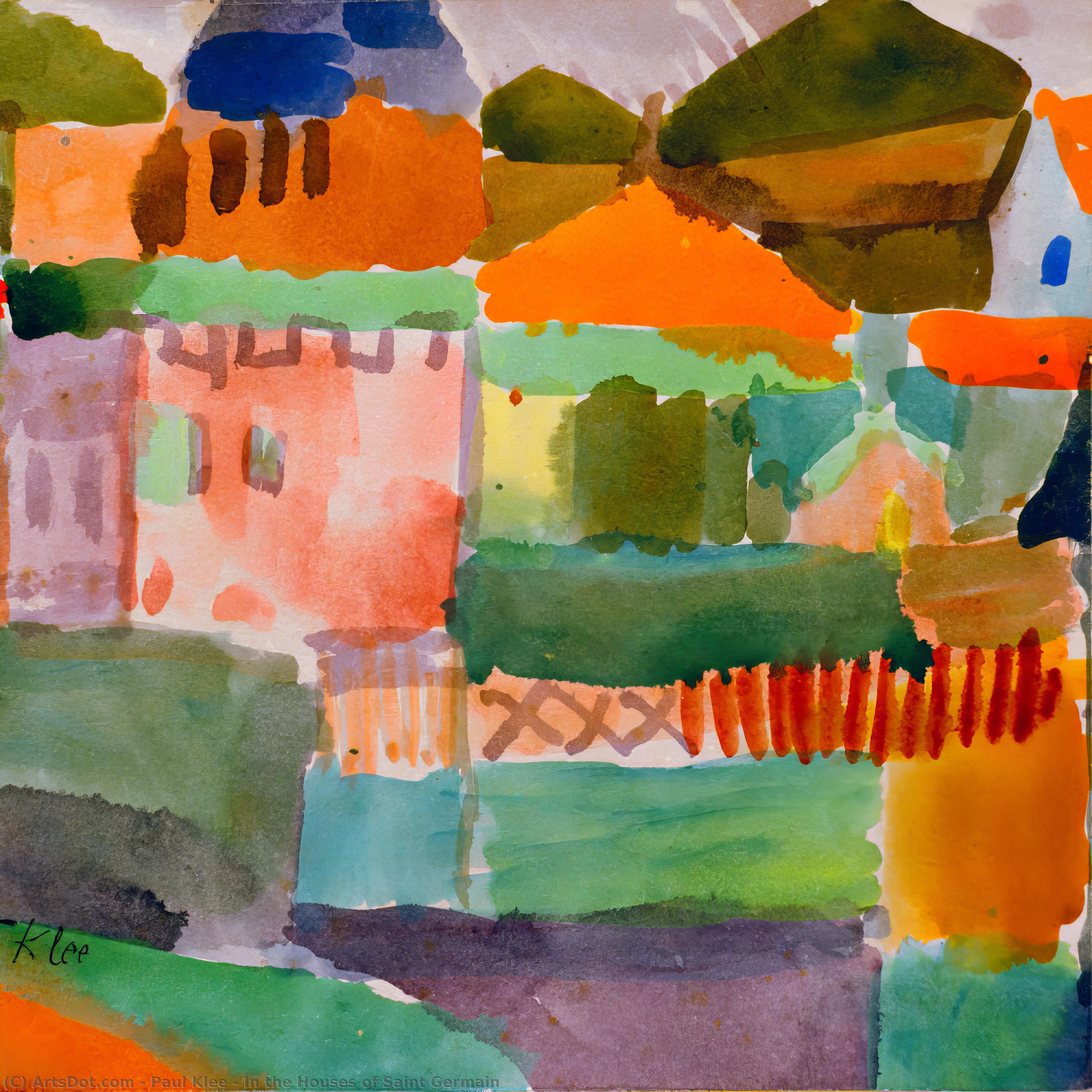 En Las Casas De Saint Germain — Paul Klee