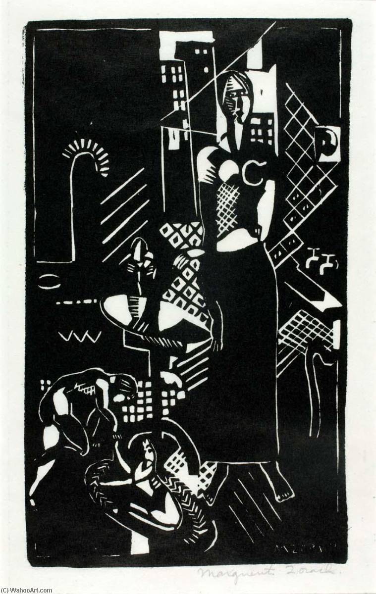 Mother, Child And Dog — Marguerite Zorach