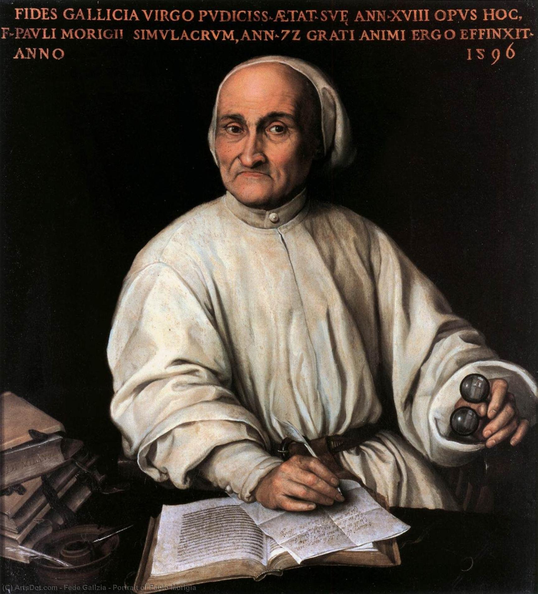Portrait Of Paolo Morigia — Fede Galizia