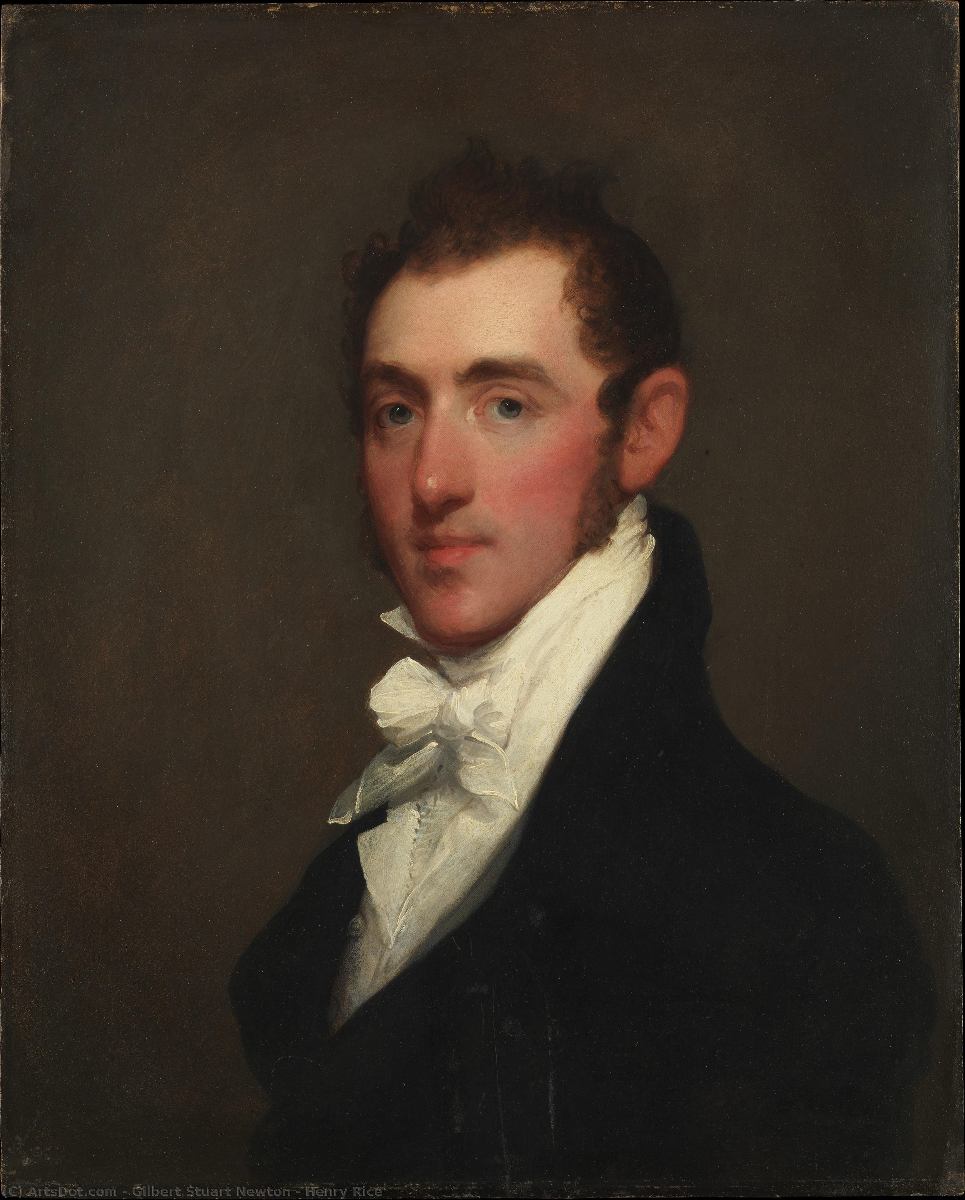 Henry Rice — Gilbert Stuart Newton
