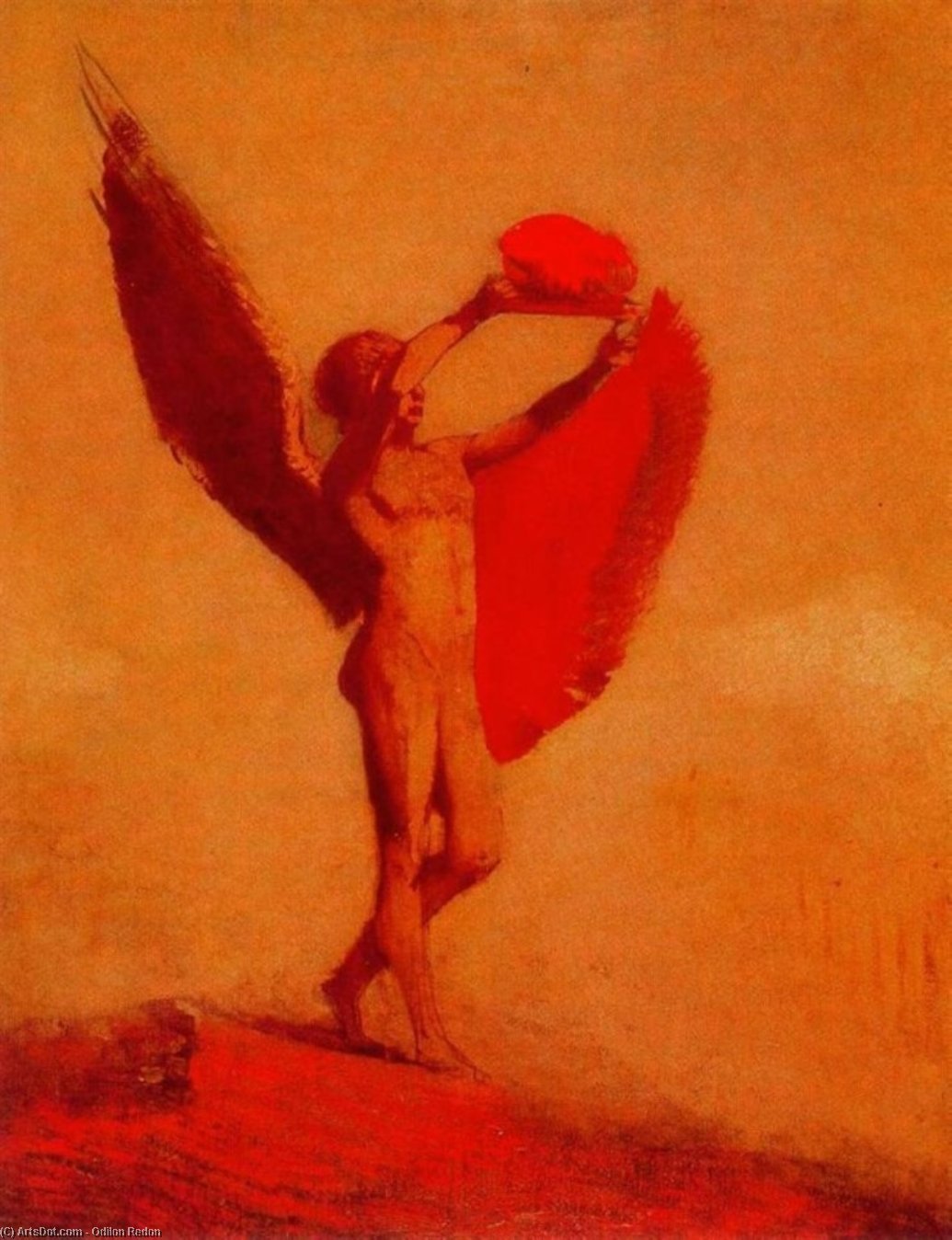 Icarus — Odilon Redon