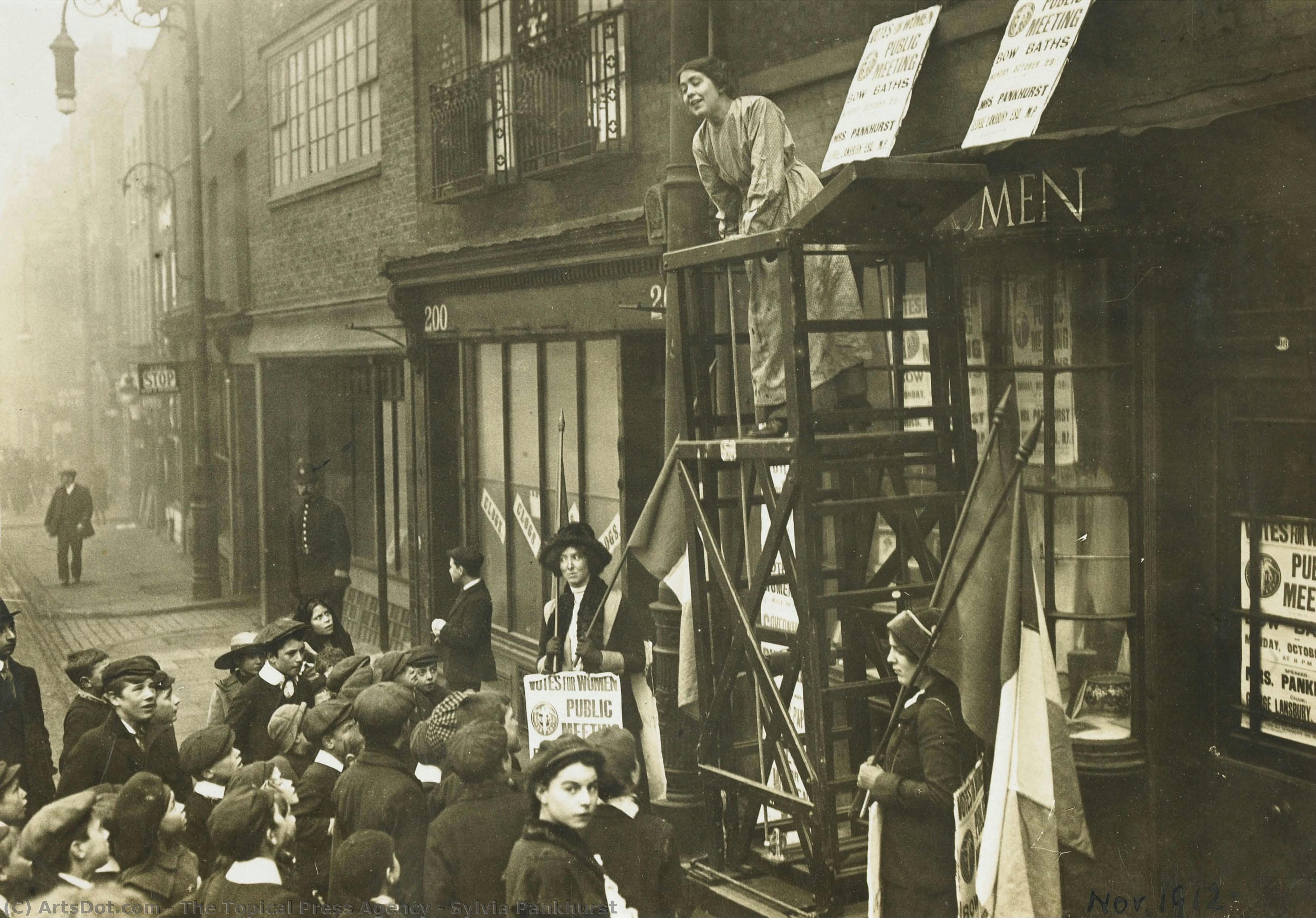 Sylvia Pankhurst — The Topical Press Agency