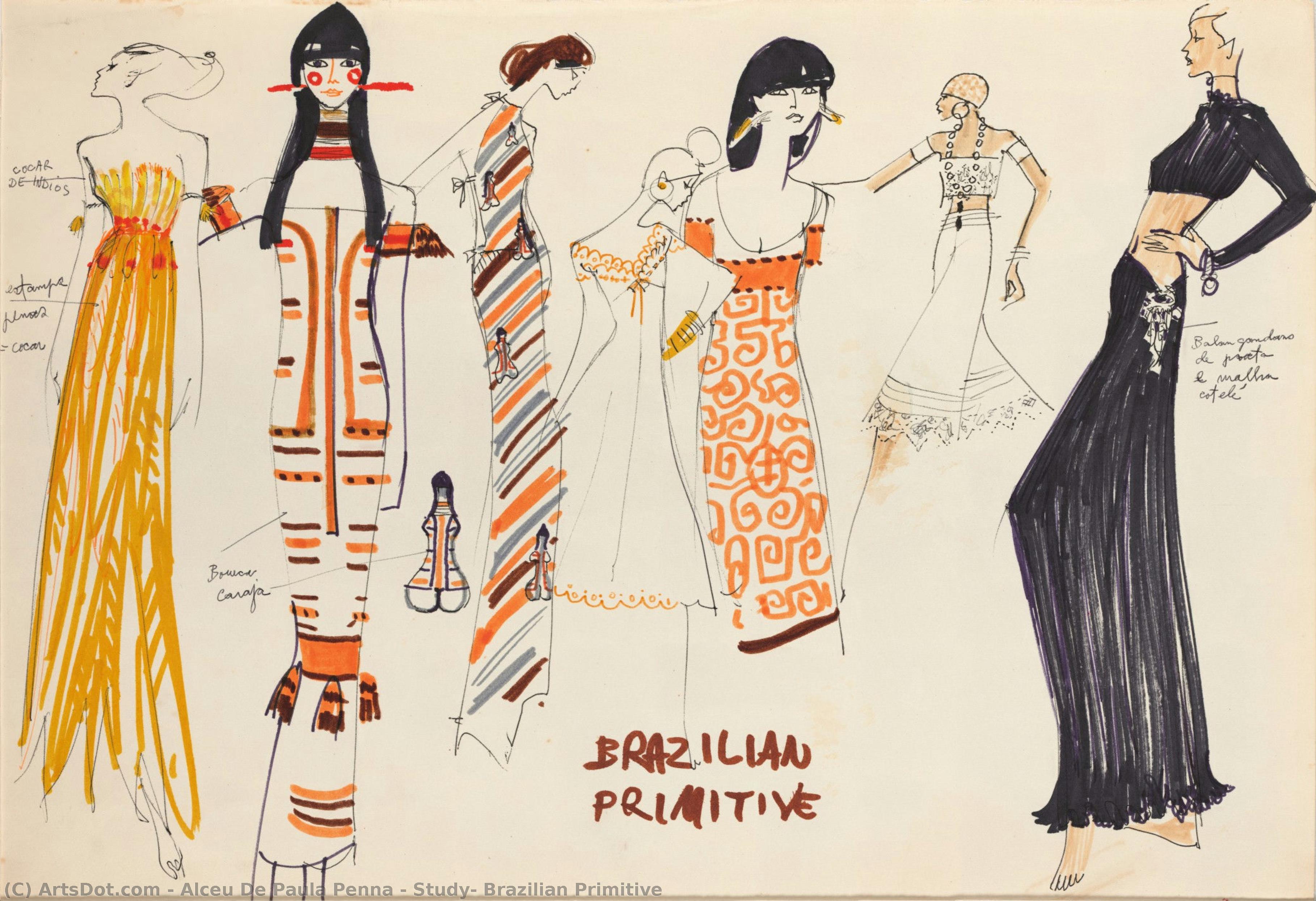 Study, Brazilian Primitive — Алсеу Де Паула Пенна