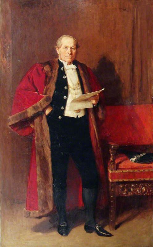 Sir William Henderson (1826–1904), Lord Provost Of Aberdeen (1886–1889) — George Reid