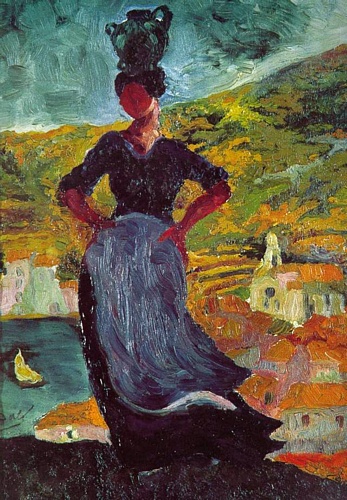 Retrato De Hortensia, Mujer Campesina De Cadaqués — Salvador Dalí