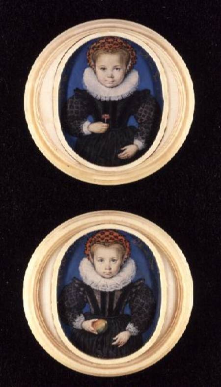 Two Little Girls — Isaac Oliver