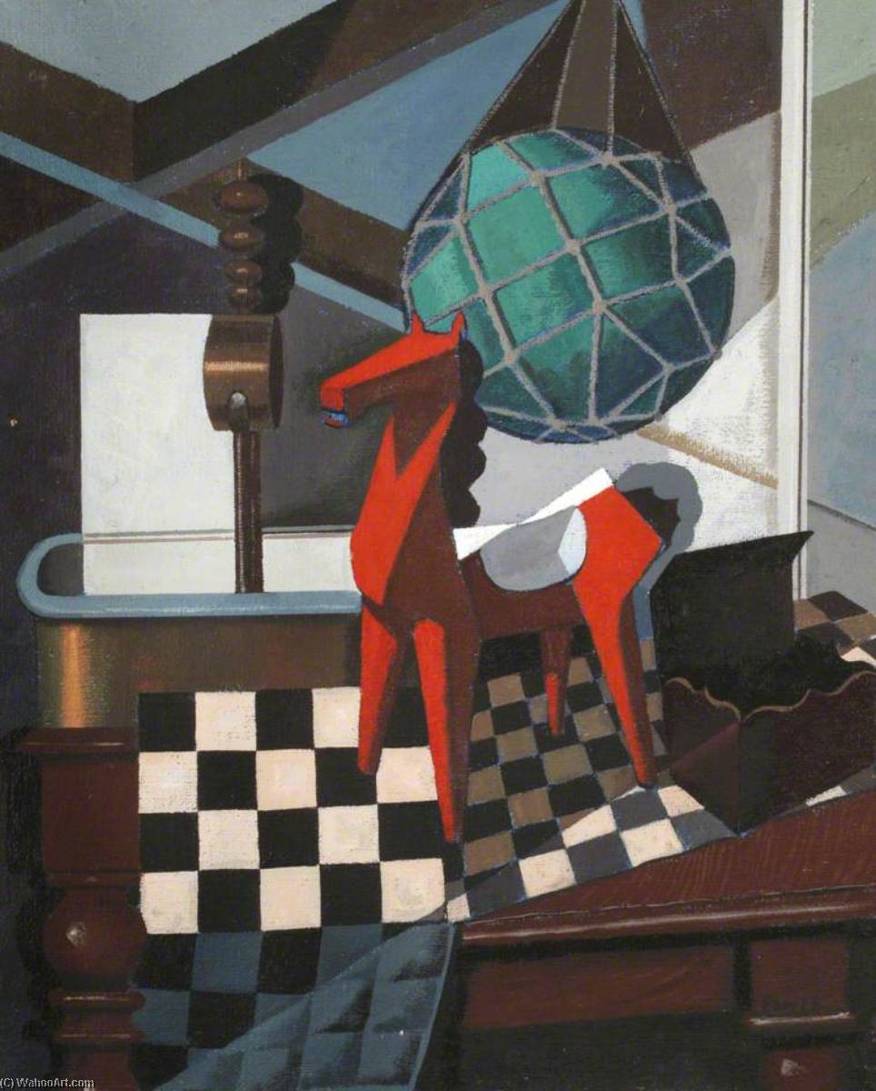Still Life Chequered Board — Ronald Power