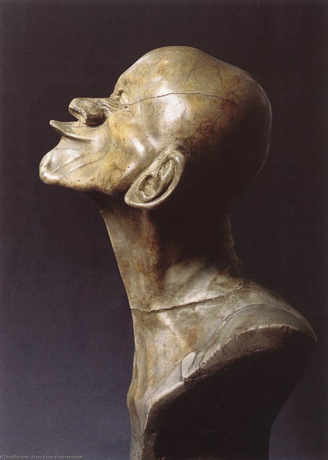 Character Head: The Beaked — Franz Xaver Messerschmidt
