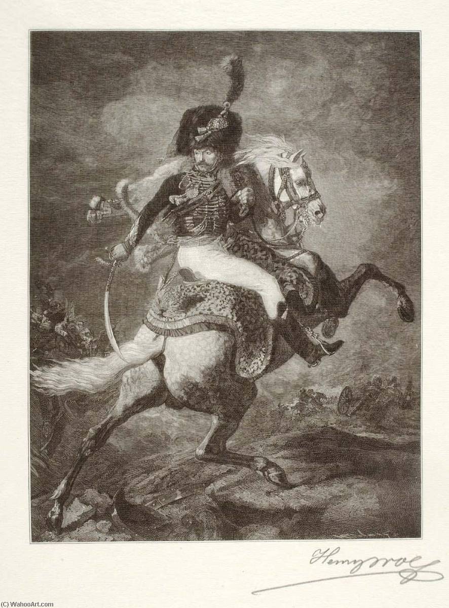 Officer Of The Mounted Chasseurs — Henry Wolf
