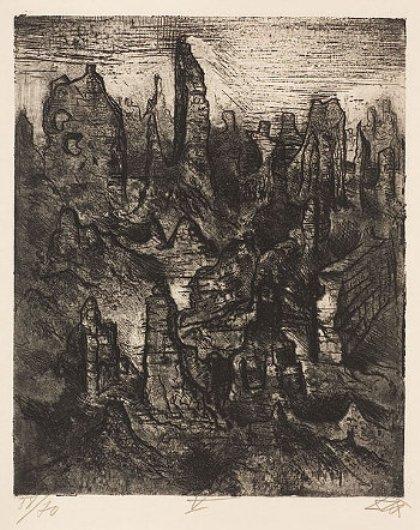 The Ruins Of Langemarck — Otto Diks
