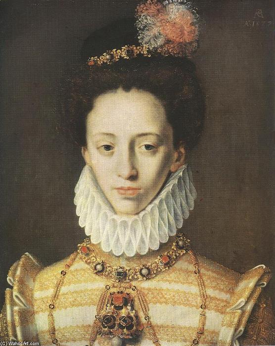 Portrait Of A Princess Of Jülich, Cleve And Berg — Master Of Ac Monogram