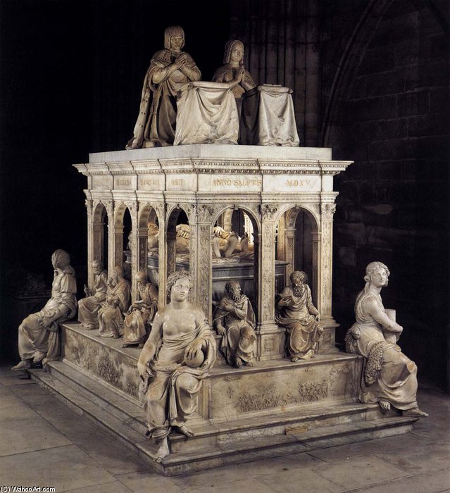 Monument Of Louis Xii And Anne Of Bretagne — Gérard Jean Juste