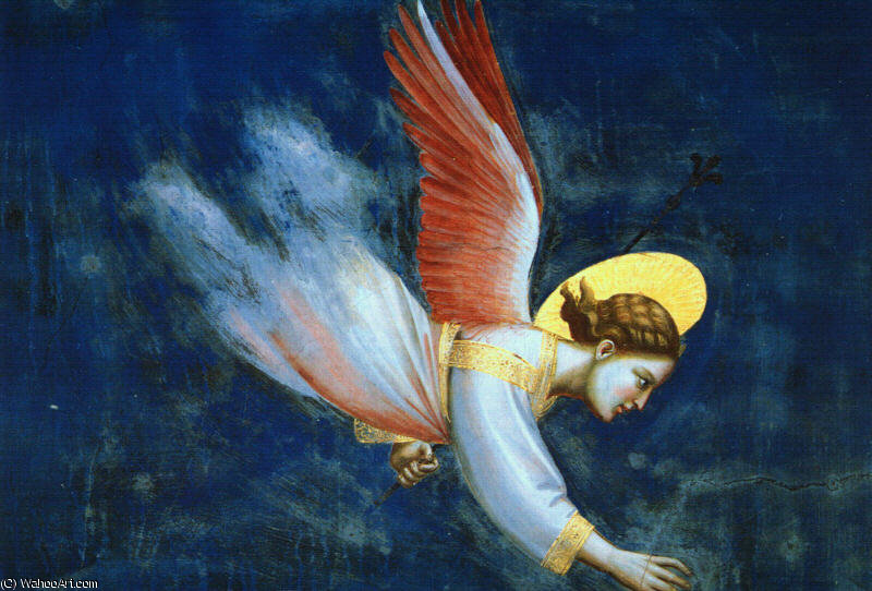 Scenes From The Life Of Joachim. Joachim's Dream — Giotto Di Bondone