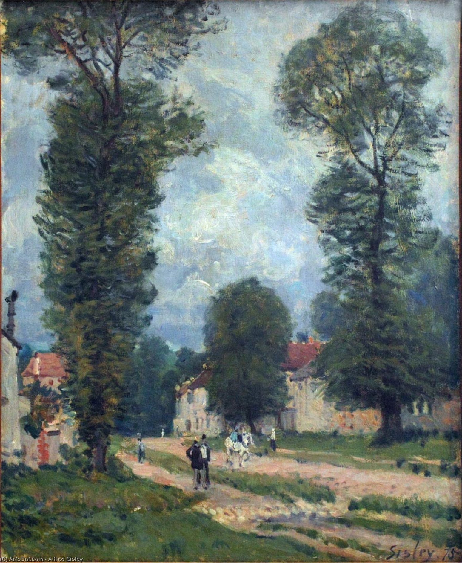 Route To Versailles — Сислей