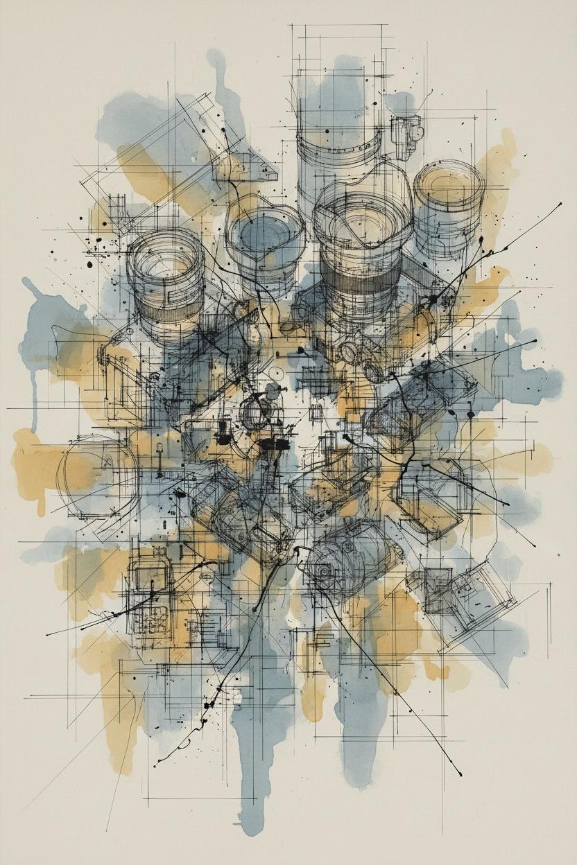 Kinetic Blueprint: The Architecture Of Entropy — Camille Dubois