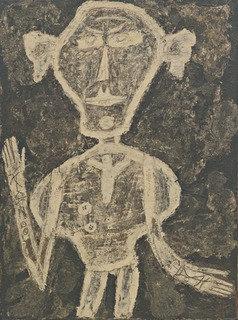 Portrait Of Henri Michaux — Jean Philippe Arthur Dubuffet